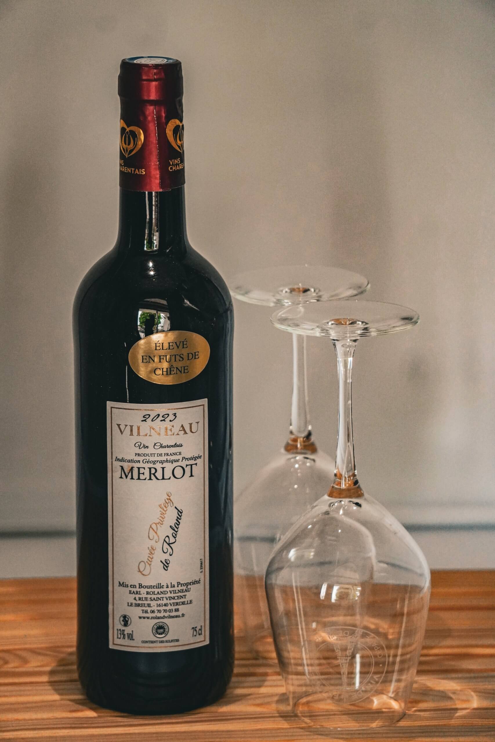 Vin Rouge - MERLOT “Fût de chêne” 2023